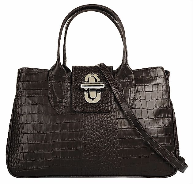 Cluty Henkeltasche echt Leder, Made in Italy günstig online kaufen