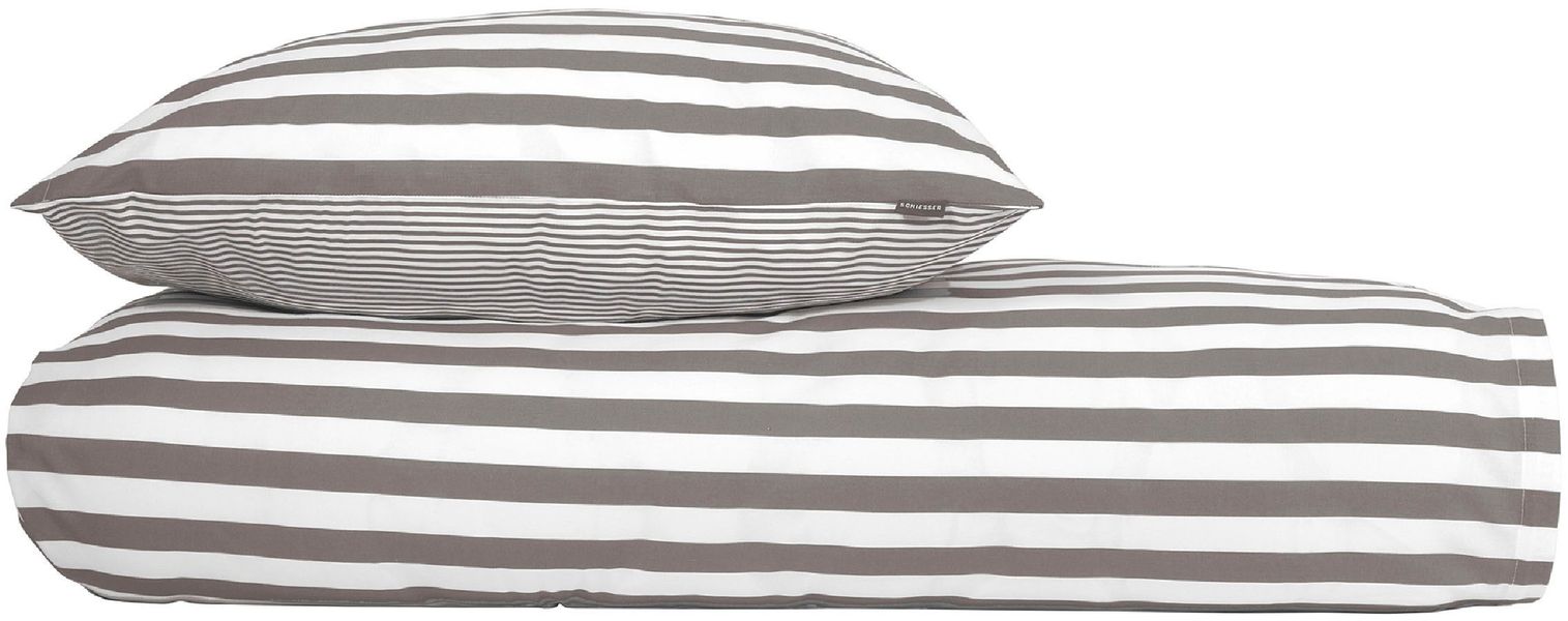 Schiesser Wendebettwäsche "Marie aus weicher Baumwolle und Streifen Allover günstig online kaufen