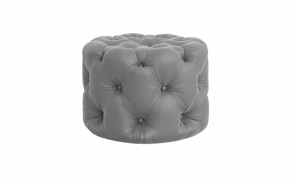 Places of Style Hocker "FOLLINA", Polsterhocker mit klassischer Chesterfiel günstig online kaufen