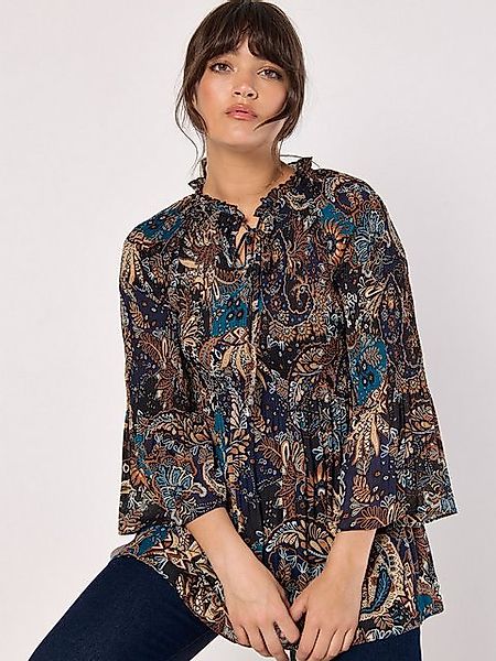 Apricot Tunika Blusentop, (1-tlg) mit Paisley-Muster günstig online kaufen