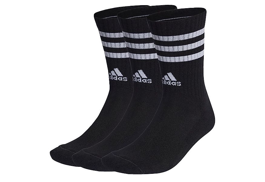 adidas Sportswear Funktionssocken 3-STREIFEN CUSHIONED CREW SOCKEN, 3 PAAR günstig online kaufen