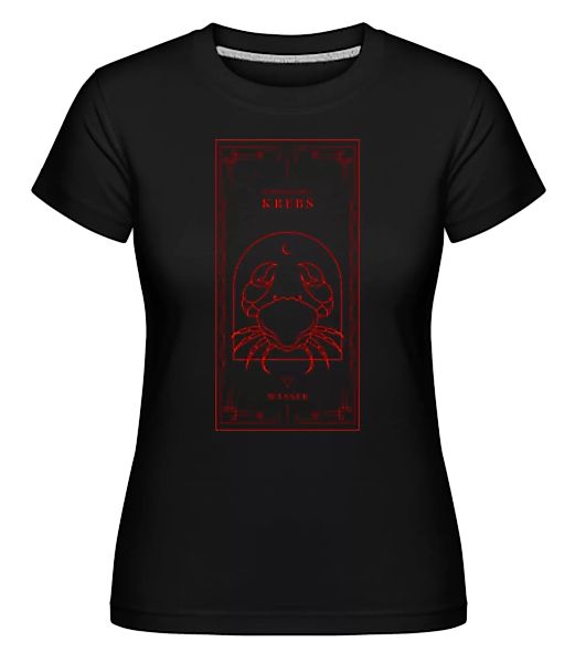 Art Deco Sternzeichen Krebs · Shirtinator Frauen T-Shirt günstig online kaufen