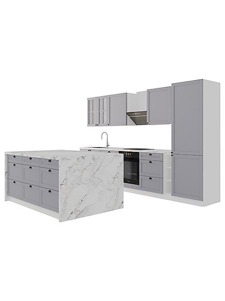 ROYAL24_MARKT Küchenzeile K2-G340 - Linea - günstig online kaufen