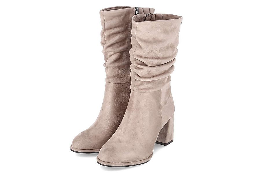Tamaris Tamaris 1-25020-43/341 Damen Textil taupe Schlupfstiefel günstig online kaufen