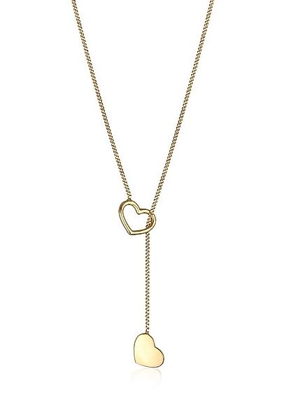 Elli Kette ohne Anhänger Y-Kette Herz Liebe Amore 925 Silber günstig online kaufen