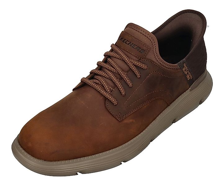 Skechers GARZA GERVIN 205046W Sneaker Dark Brown günstig online kaufen