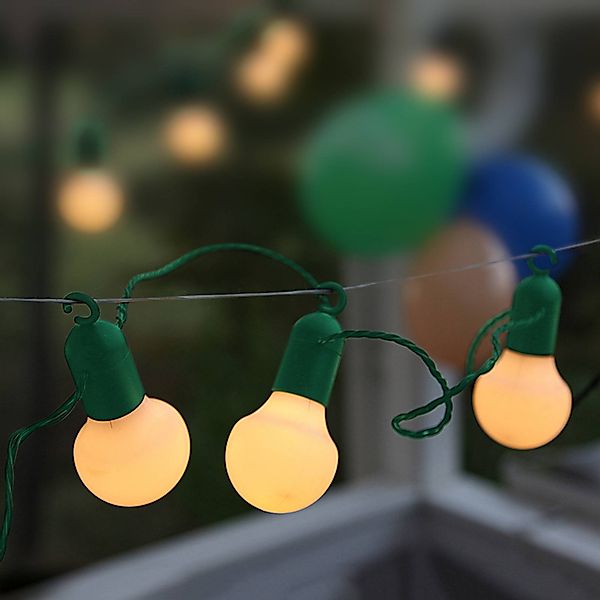 STAR TRADING Außen-Deckenleuchte, LED Deko-Lichterkette Hooky günstig online kaufen