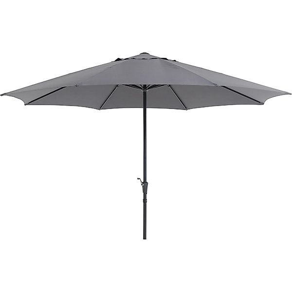 Marktschirm Honolulu Ø 400 cm Anthrazit mit Kurbel günstig online kaufen