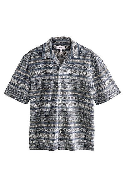 Next Kurzarmhemd Kurzärmeliges Jerseyhemd mit Print im Navajo-Stil (1-tlg) günstig online kaufen