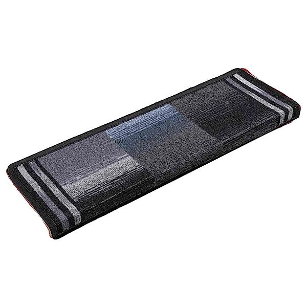 vidaXL Stufenmatten Selbstklebend 10 Stk 65x21x4 cm Schwarz Grau 149843 günstig online kaufen