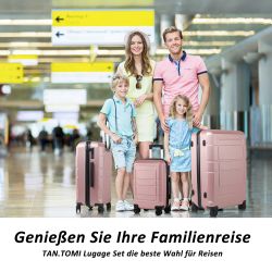 TAN.TOMI Kofferset Hartschale Trolley Koffer Leicht günstig online kaufen