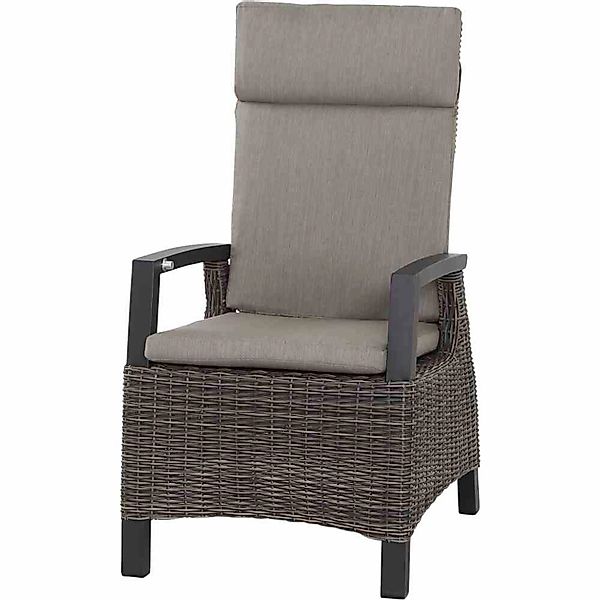 Siena Garden Corido Dining Move Sessel Anthrazit-Matt 61 cm x 72 cm x 109 c günstig online kaufen