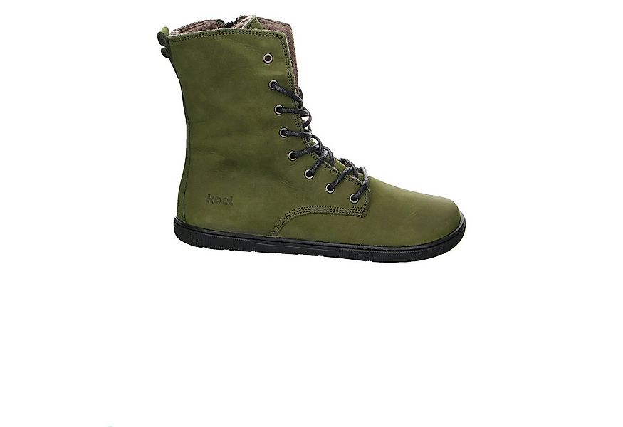 KOEL Koel Nubuk Schnürstiefelette grün Stiefelette günstig online kaufen