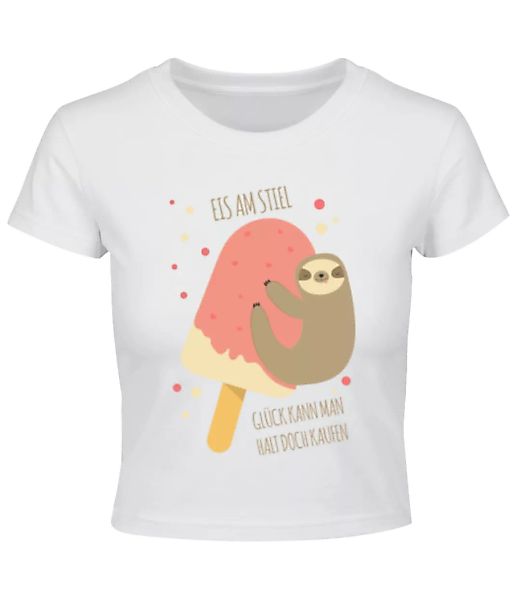 Eis Am Stiel Faultier · Crop T-Shirt günstig online kaufen