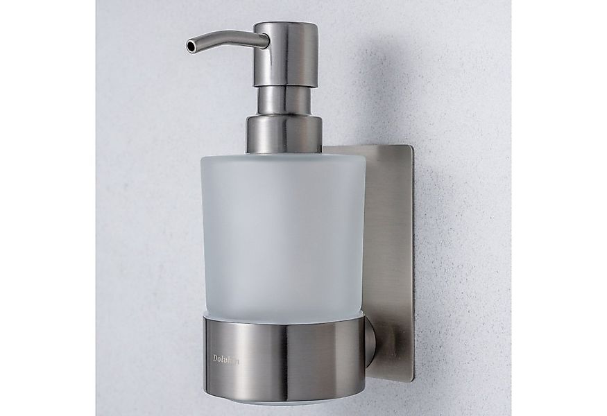 Dolvhin Seifenspender Wandmontage ohne Bohren, Glas Handseifenspender, Wand günstig online kaufen