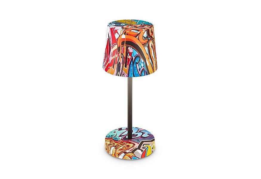 Briloner Leuchten Tischleuchte LED Tischlampe kabellos akku dimmbar In-/Out günstig online kaufen