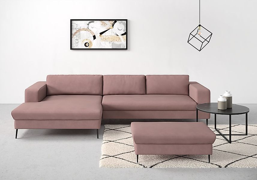 DOMO collection Ecksofa "Modica, zeitlos und elegant, L-Form", moderne Opti günstig online kaufen