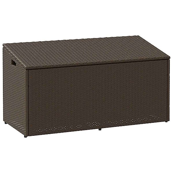 vidaXL Gartenbox Garten-Auflagenbox Braun 110x50x58 cm günstig online kaufen