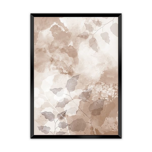 Poster Beige Art, 21 x 30 cm, Rahmen wählen: schwarz günstig online kaufen