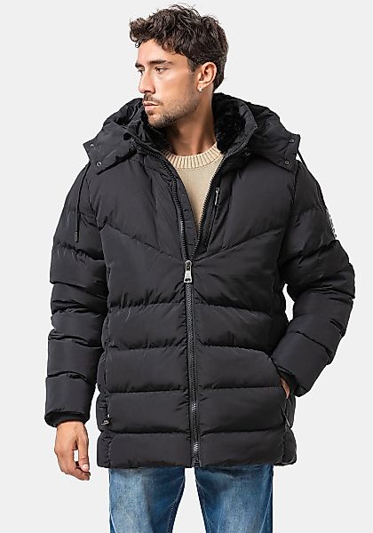 Cipo & Baxx Steppjacke mit Kapuze günstig online kaufen