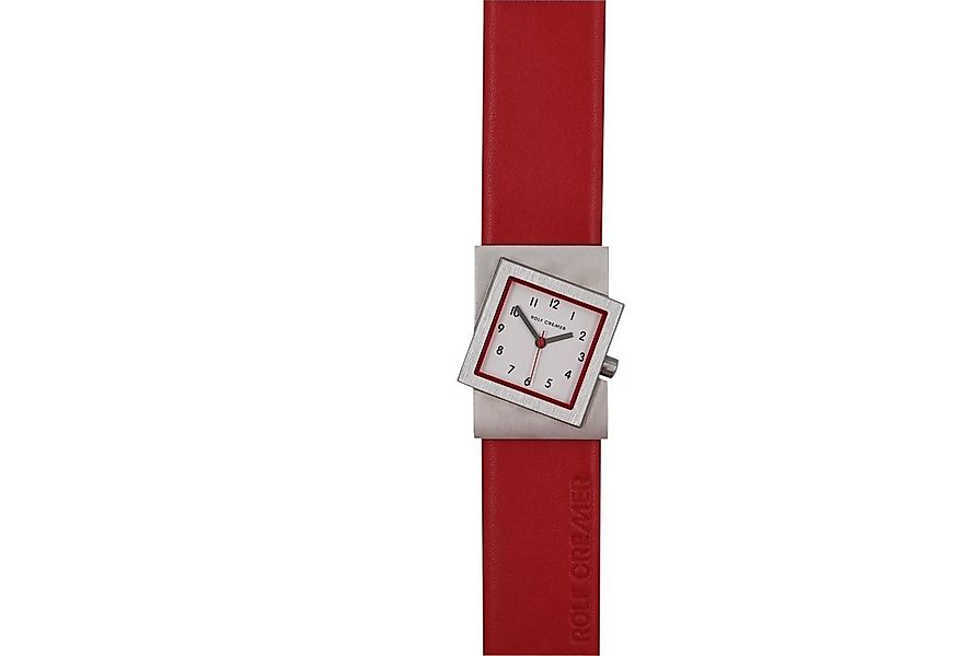 Rolf Cremer Quarzuhr Rolf Cremer Uhr Turn S 507710 Lederband, Edelstahl, ro günstig online kaufen
