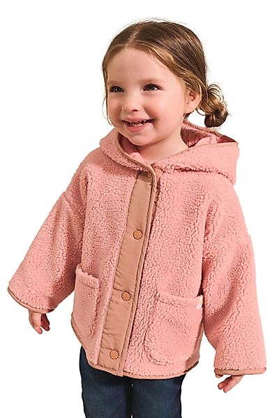 Next Fleecejacke Fleece mit Druckknopfverschluss (1-St) günstig online kaufen