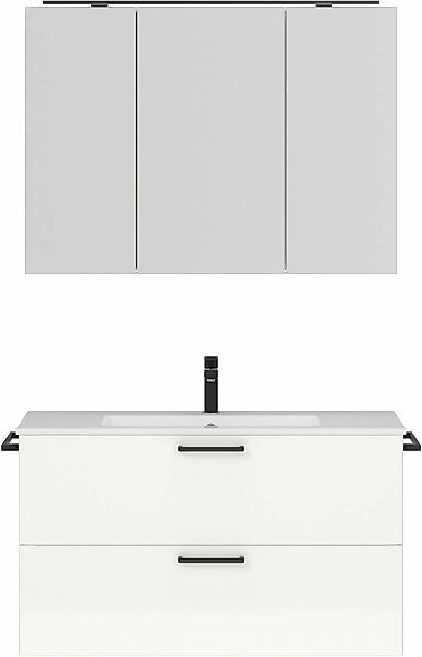 nobilia Badmöbel-Set "Tolvina", (2 St., vormontiert, mit Soft-Close), inkl. günstig online kaufen