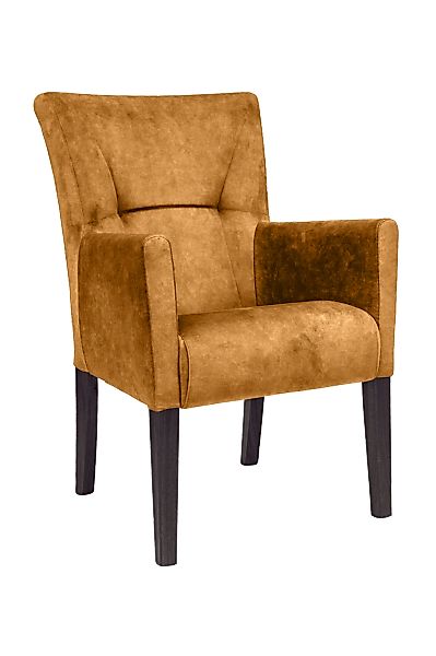 Home affaire Armlehnstuhl "King" () Esszimmerstuhl mit Knopfheftung günstig online kaufen