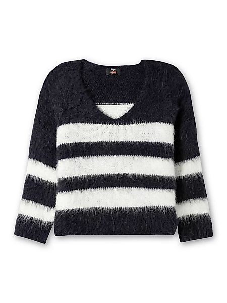 Sheego V-Ausschnitt-Pullover "Große Größen", in flauschiger Qualität günstig online kaufen