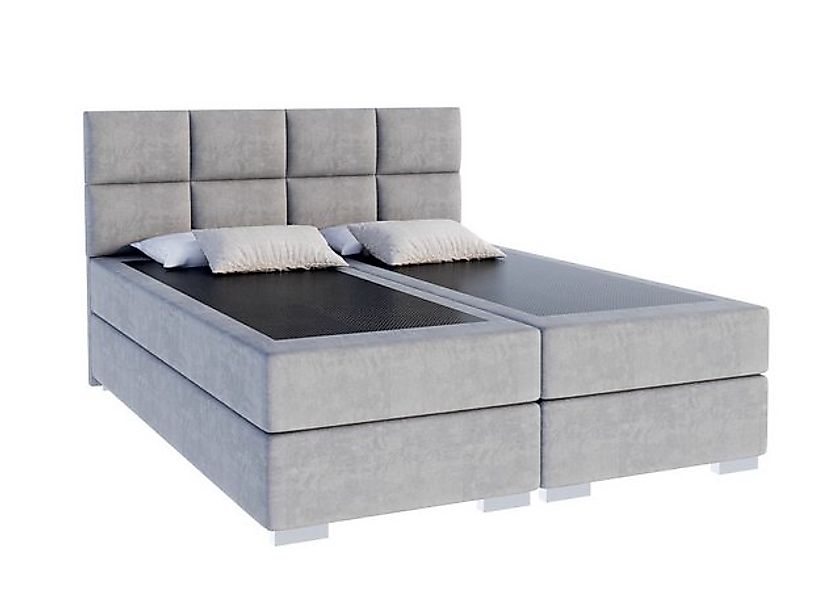 FDM Boxspringbett Polsterbett Stauraumbett Bettgestell 140x200, 160x200, 18 günstig online kaufen