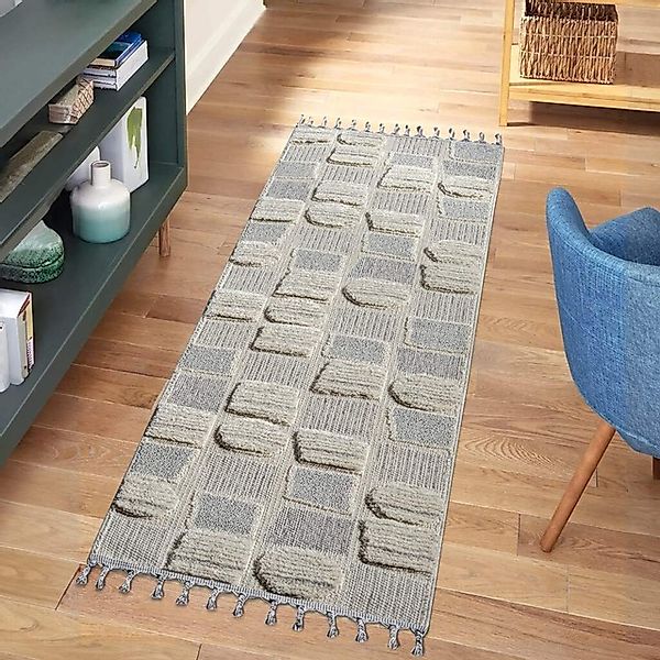 Carpet City Hochflor-Teppich »VALENCIA 950«, rechteckig, 20 mm Höhe, Läufer günstig online kaufen
