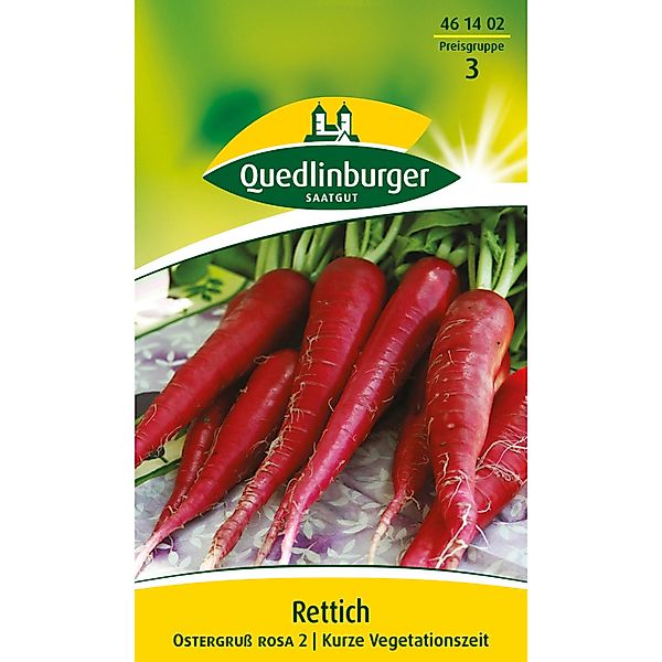 Quedlinburger Rettich ''Ostergruß rosa 2'' günstig online kaufen