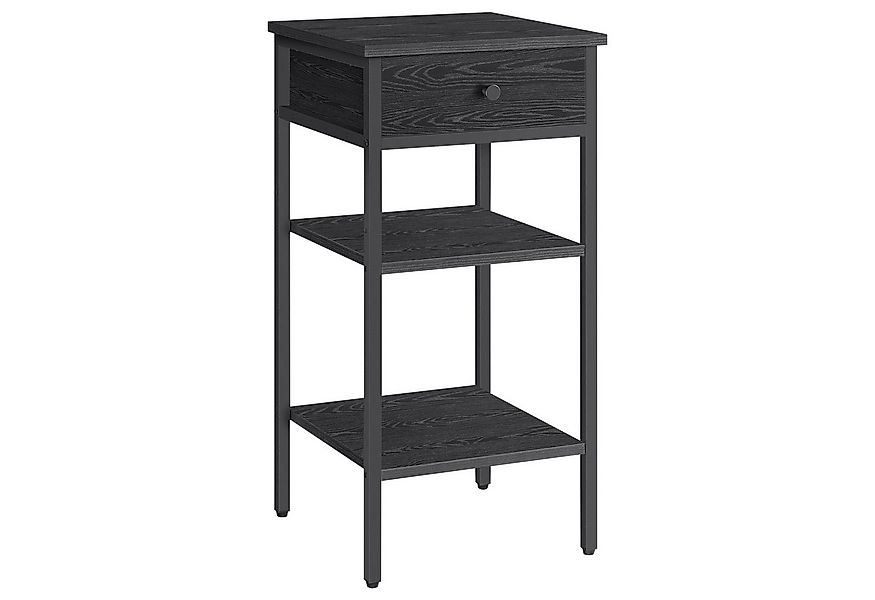 VASAGLE Nachttisch (1-St), mit einer Schublade und 2 Ablagen, Höhe 70 cm günstig online kaufen