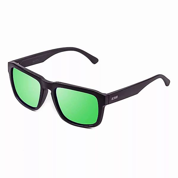 Lenoir Eyewear La Mel Sonnenbrille CAT3 Matte Black With Green Revo Lens günstig online kaufen