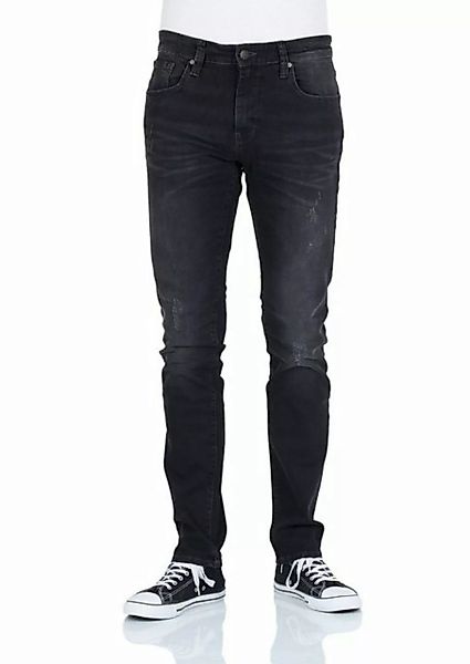 Mavi Herren Jeans James - Skinny Fit - Smoke Berlin Comfort günstig online kaufen