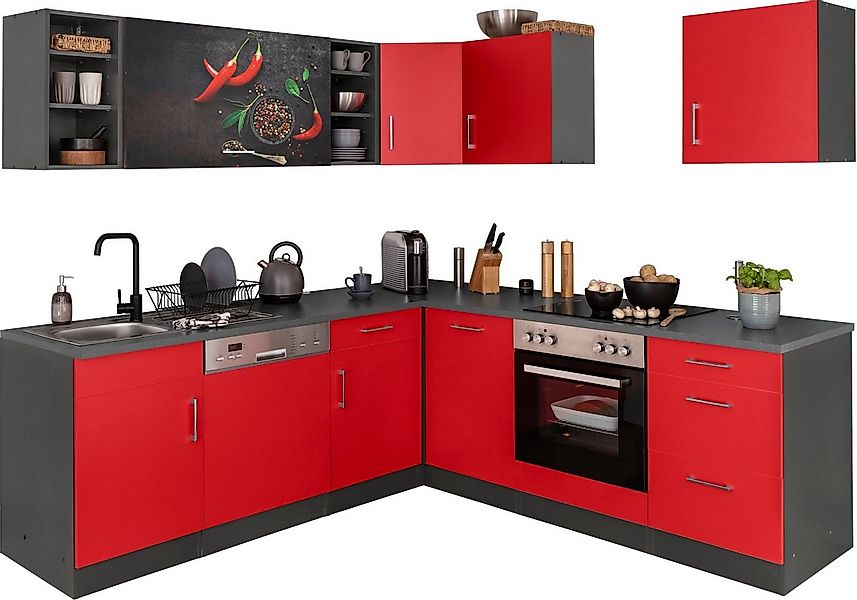 KOCHSTATION Küchenzeile KS-Paris – Küchen mit einzigartigen Fotomotiven auf günstig online kaufen