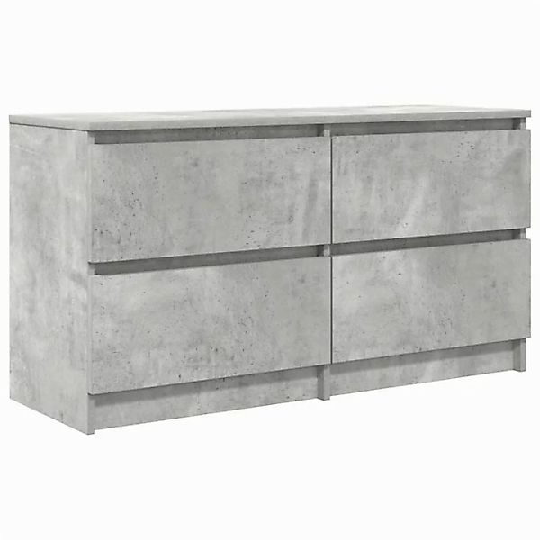 vidaXL TV-Schrank TV-Schrank Betongrau 100x35x54 cm Holzwerkstoff (1-St) günstig online kaufen