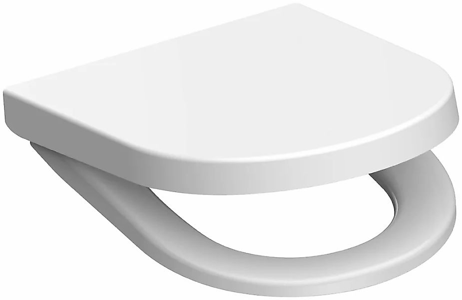 Schütte WC-Sitz WHITE, Duroplast, Absenkautomatik, Schnellverschluss, günstig online kaufen