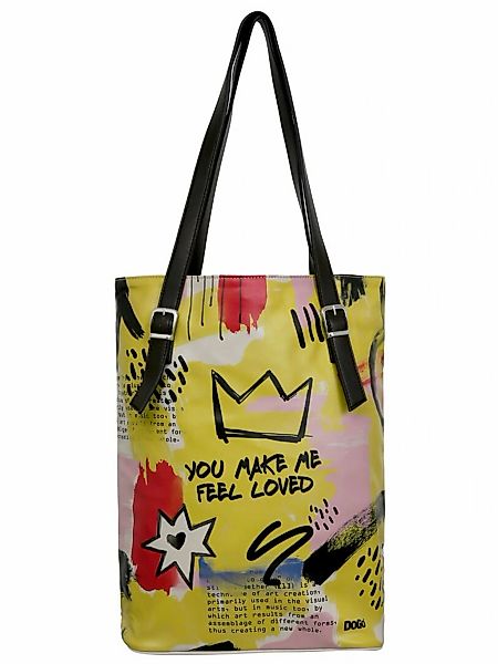 DOGO Umhängetasche "Tall Bag Damen Schultertasche The Creation Of The Colla günstig online kaufen