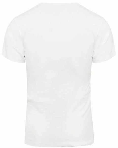 Mey Noblesse V-Ausschnitt T-Shirt Weiß - Größe 4XL günstig online kaufen