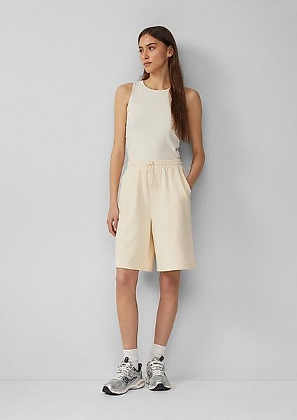 QS Bermudas Lässige Bermudashorts aus Sweat, QS x Vanessa Mai günstig online kaufen