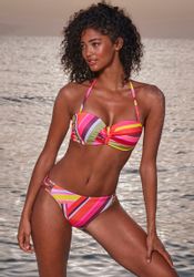Bruno Banani Bügel-Bandeau-Bikini mit grafischem Druck günstig online kaufen