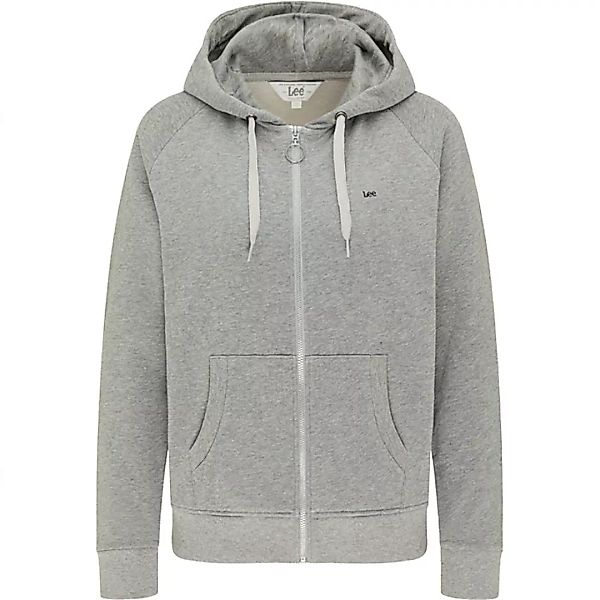 Lee Sweatshirt Mit Reißverschluss M Grey Melange günstig online kaufen