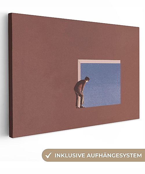 OneMillionCanvasses® Leinwandbild Mensch - Jahrgang - günstig online kaufen