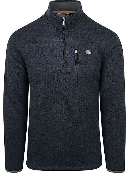 Superdry Half Zip Pullover Fleece Navy - Größe XL günstig online kaufen