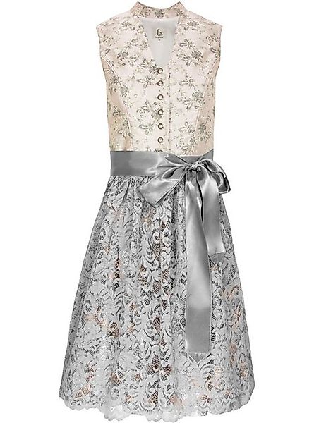 Dirndl Hochgeschlossenes Damen Kleid "Fabienne" mit Spitzenschürze 51114 - günstig online kaufen