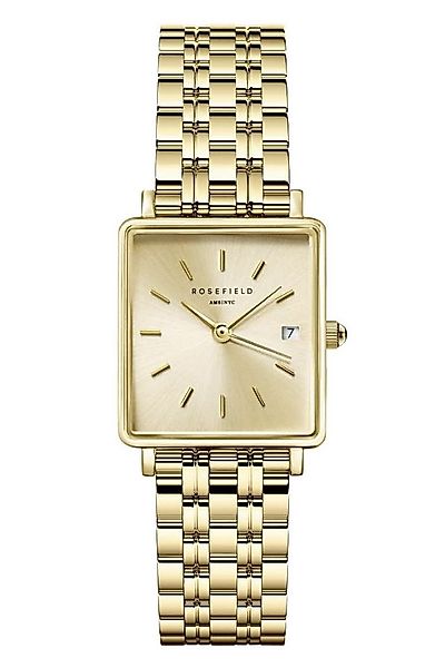 ROSEFIELD Quarzuhr Boxy XS Champagne günstig online kaufen