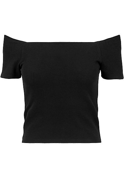 URBAN CLASSICS T-Shirt Urban Classics Damen Ladies Off Shoulder Rib Tee (1- günstig online kaufen
