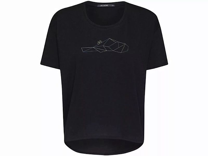 GreenBomb T-Shirt GREENBOMB Bio-Damen-T-Shirt 'Bike Abstract' weit g günstig online kaufen