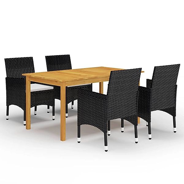 5-tlg. Garten-essgruppe Schwarz günstig online kaufen